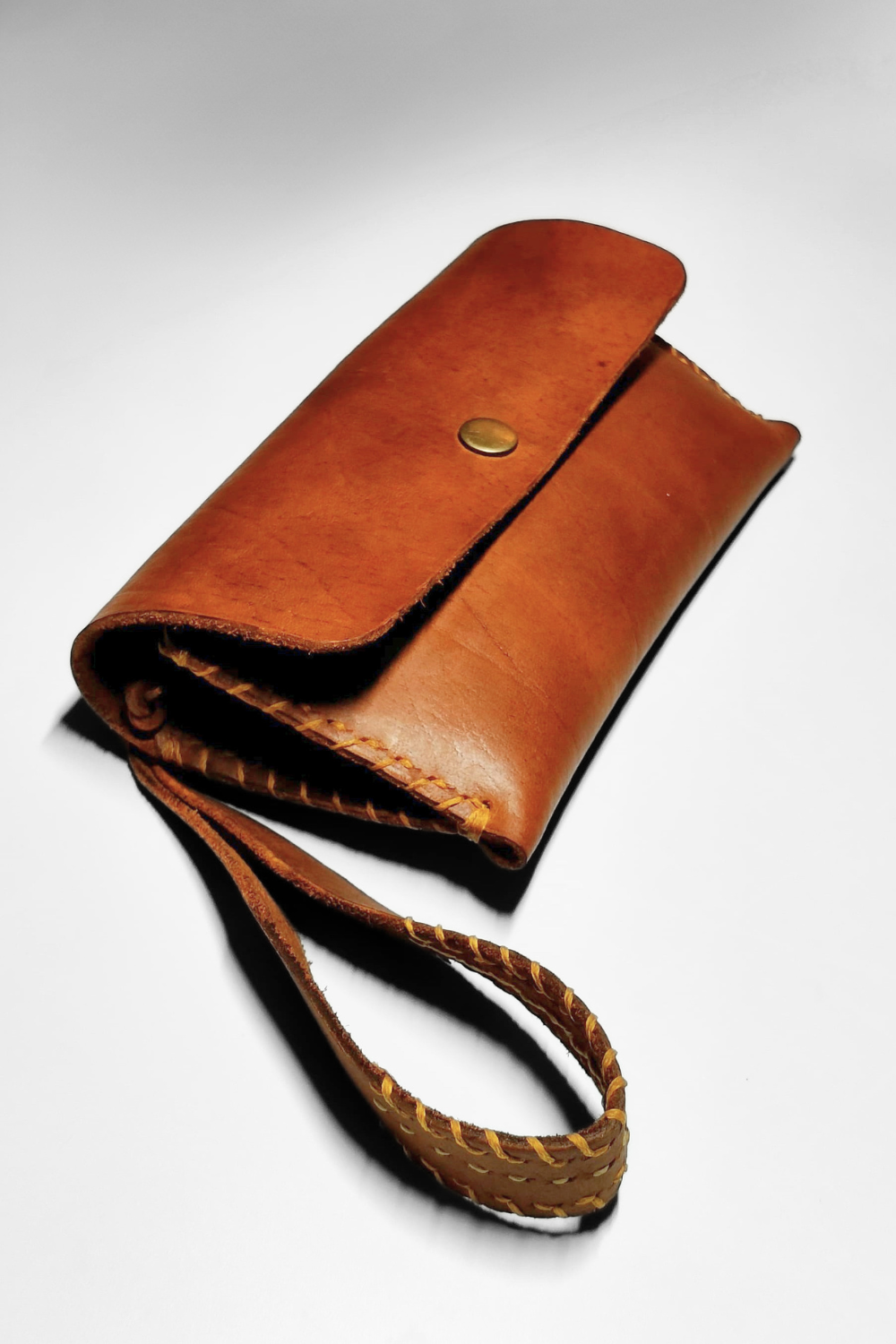 Wide Wristlet Clutch